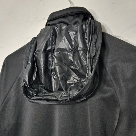 Nike Air Full-Zip Jacket, Medium, Black, Recycled Polyester Hood, Sportswear - Picture 5 of 5